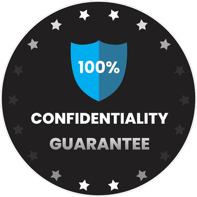 100% Confidentiality Guarantee